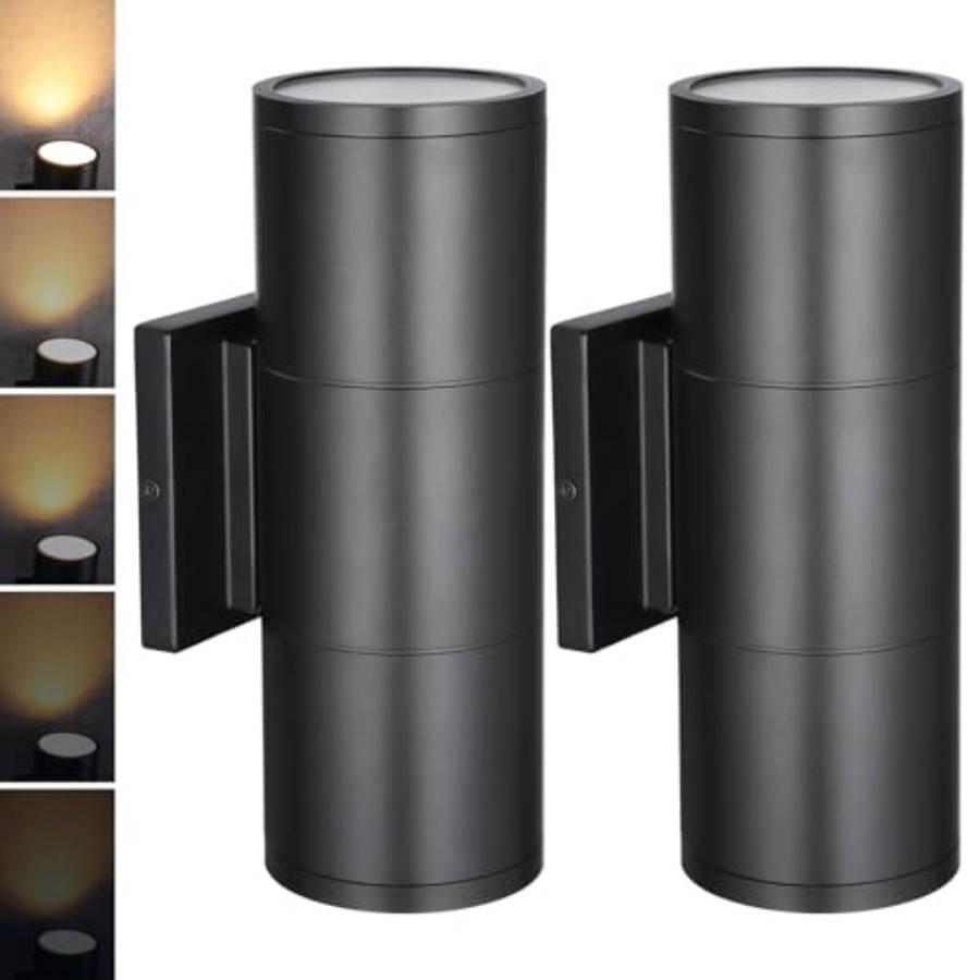 3000K LED Cylinder Up Down Wal - Outdoor Lighting Up And Down 评论和价格