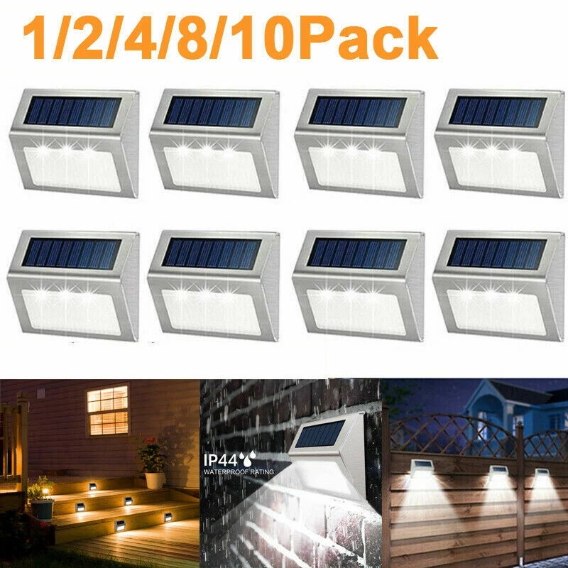 1-10Pack Solar Deck Lights Sol - Outdoor Lighting Zigbee 评论和价格