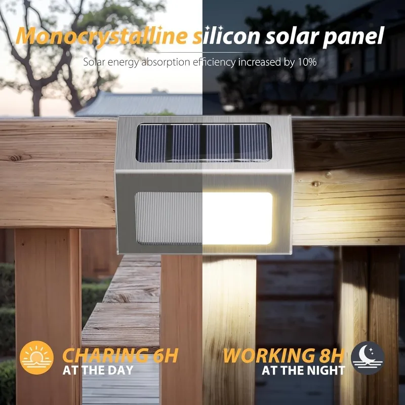 1-10Pack Solar Deck Lights Sol - Outdoor Lighting Zigbee 评论和价格