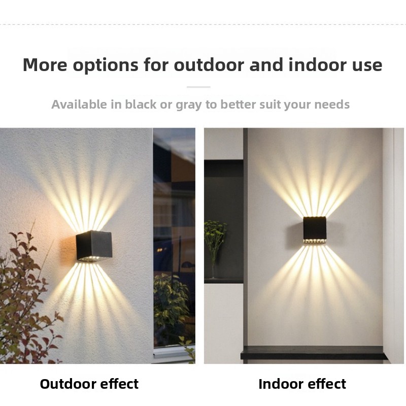 Led Outdoor Waterproof Double  - Outdoor Lighting Up And Down 评论和价格