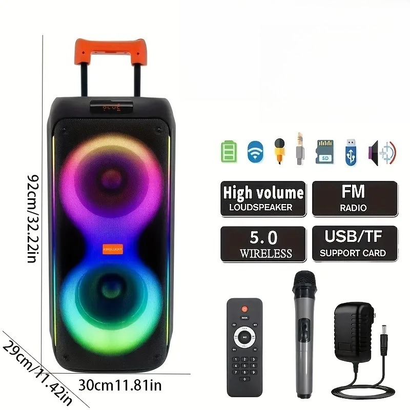 Kinglucky M17 80W High-Quality - Outdoor Lighting Wireless 评论和价格