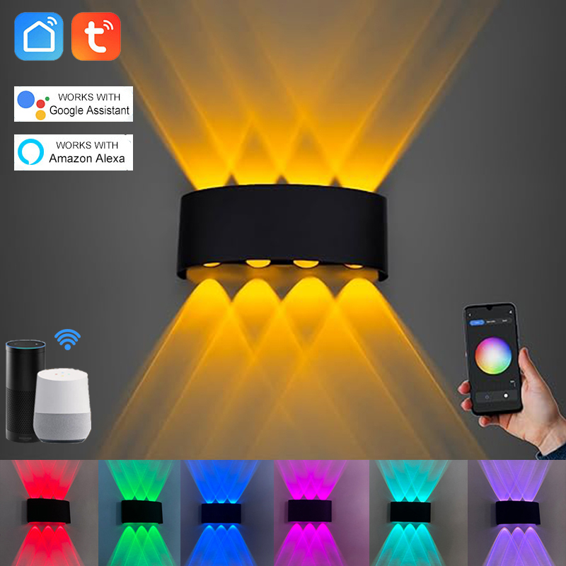Tuya Up and Down Wall Light Sm - Outdoor Lighting Zigbee 评论和价格