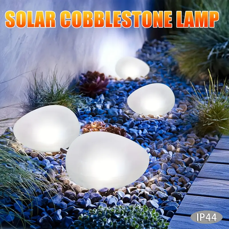 1/2Pack Solar Pebble Lights –  - Outdoor Lighting Experts 评论和价格