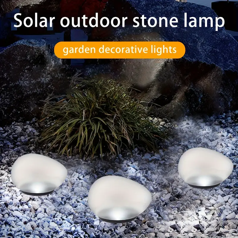 1/2Pack Solar Pebble Lights –  - Outdoor Lighting Experts 评论和价格