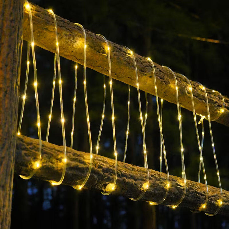 Solar Rope Lights 50/100 LED W - Outdoor Lighting Youtube 评论和价格