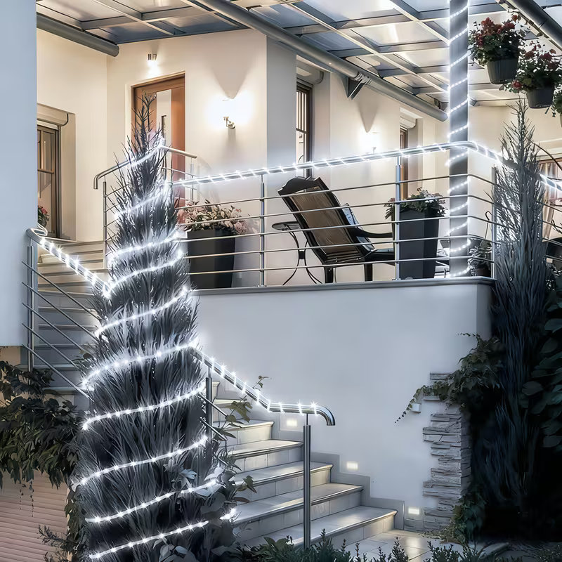 Solar Rope Lights 50/100 LED W - Outdoor Lighting Youtube 评论和价格