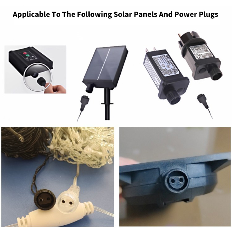 Outdoor 2Pin LED Connector wit - Outdoor Lighting Experts 评论和价格