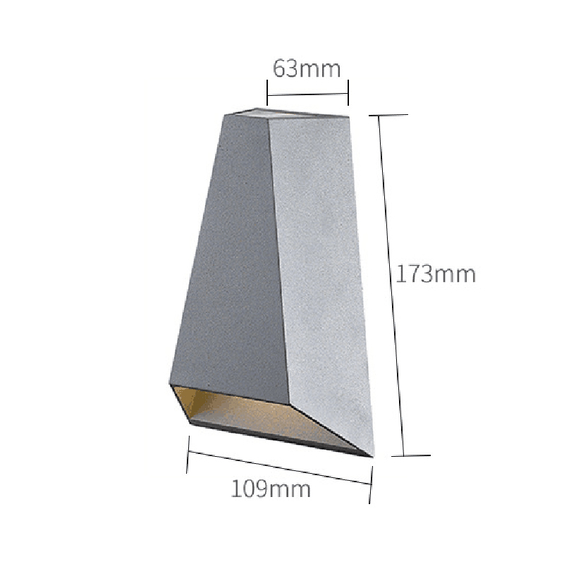 12W LED Outdoor&Indoor Wall La - Outdoor Lighting Up And Down 评论和价格