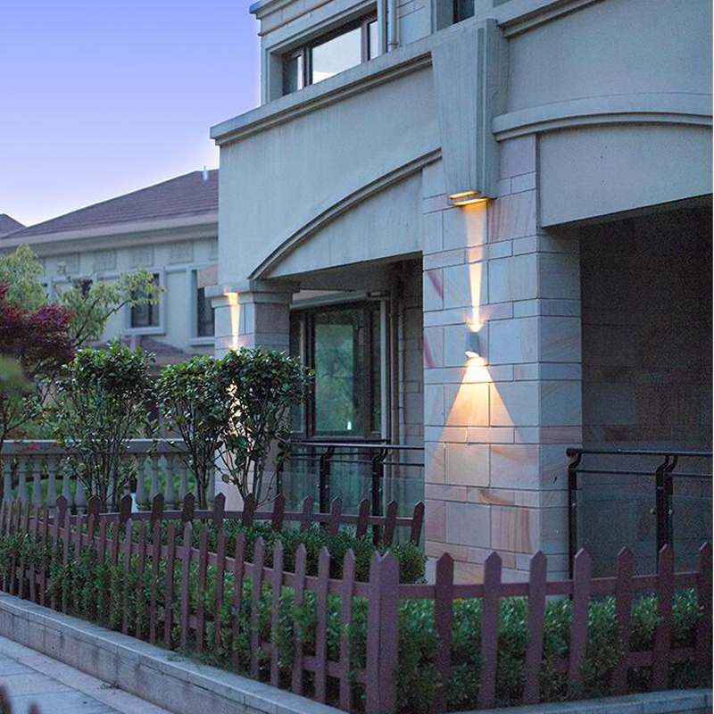 12W LED Outdoor&Indoor Wall La - Outdoor Lighting Up And Down 评论和价格