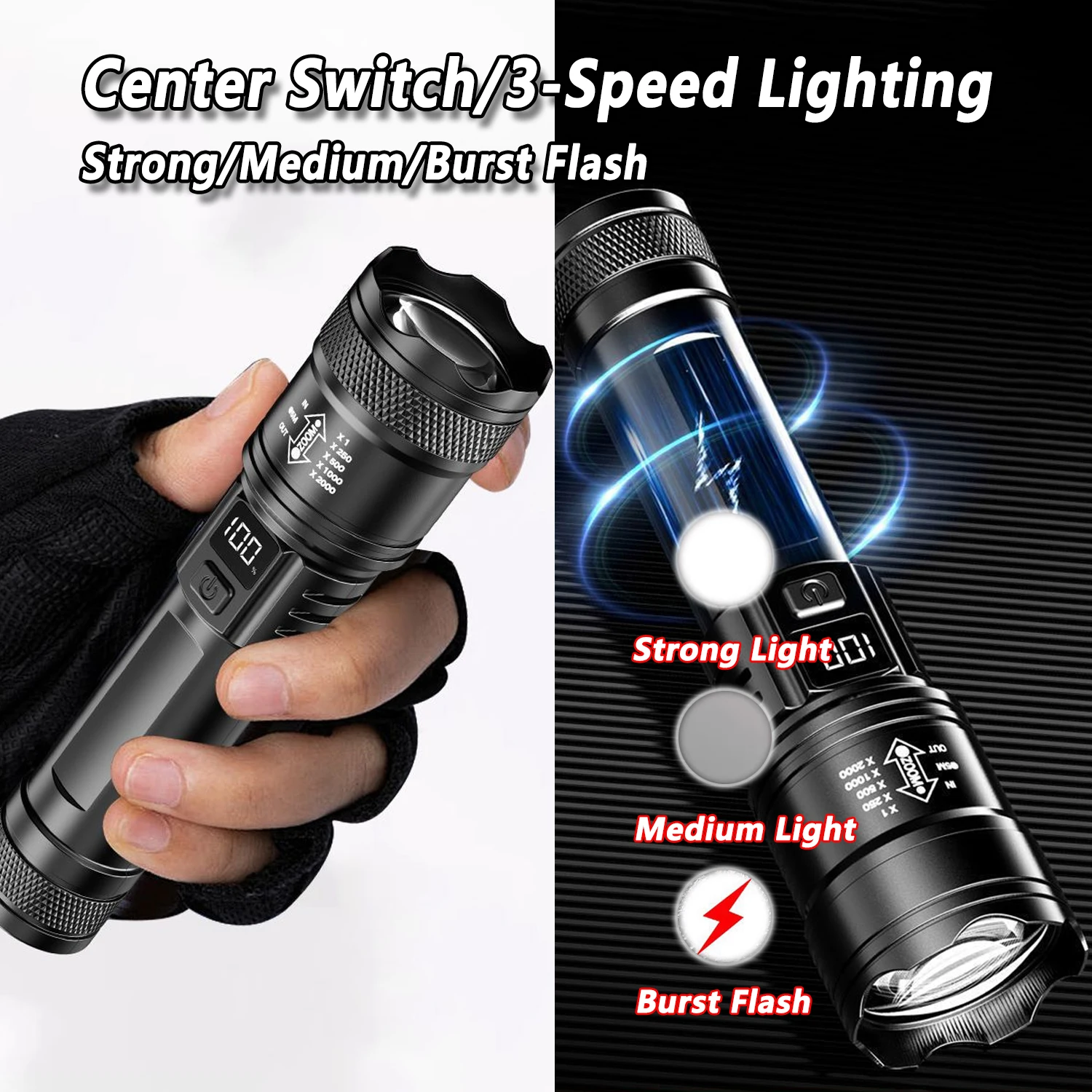 Ultra Bright LED Flashlight 20 - Outdoor Lighting Types 评论和价格