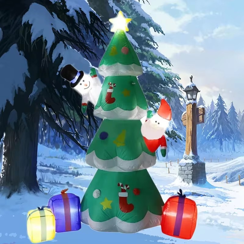 For 7FT Christmas Tree Inflata - Outdoor Lighting Uk 评论和价格