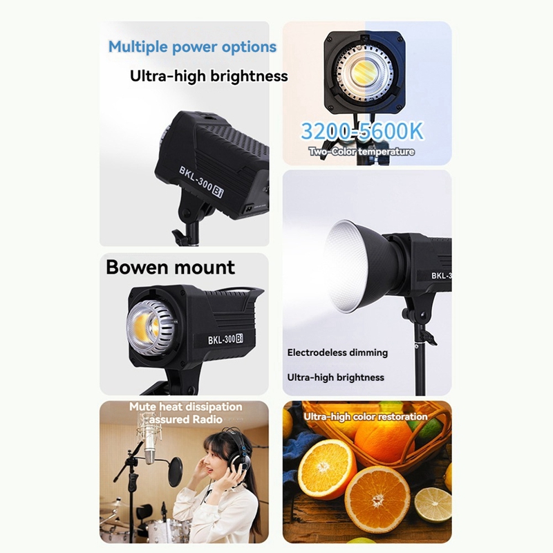 300W Bi LED Video Light, Conti - Outdoor Lighting Wireless 评论和价格