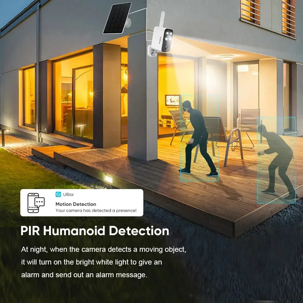 LS VISION Outdoor Solar Camera - Outdoor Lighting Wireless 评论和价格