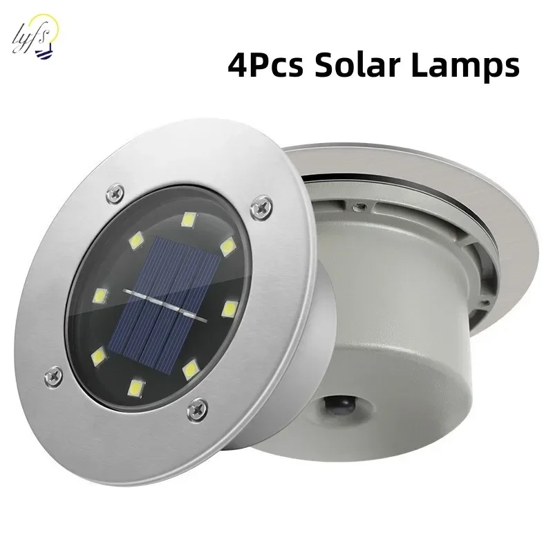 4Pcs LED Solar Garden Lights O - Outdoor Lighting Experts 评论和价格