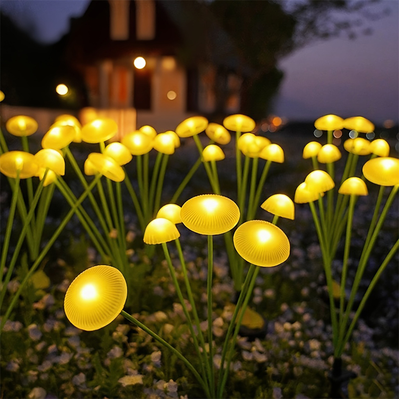 Outdoor LED Solar Mushroom Lig - Outdoor Lighting Jellyfish 评论和价格