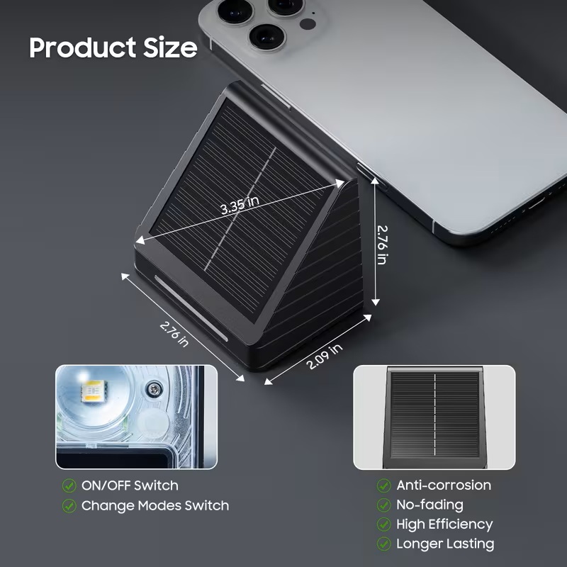 Solar Fence Lights Outdoor: So - Outdoor Lighting Zigbee 评论和价格
