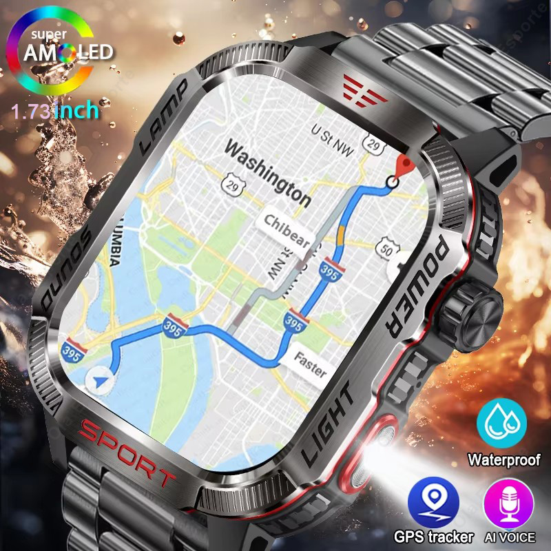 New Military GPS Smart Watch M - Outdoor Lighting Smart Controller 评论和价格