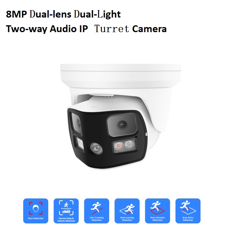 8MP 180°Wide Angle Dual Lens D - Outdoor Lighting No Electricity 评论和价格