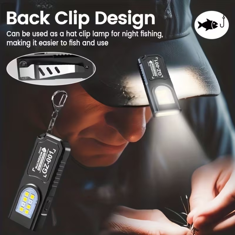 Mini COB LED Keychain Flashlig - Outdoor Lighting Fixtures 评论和价格
